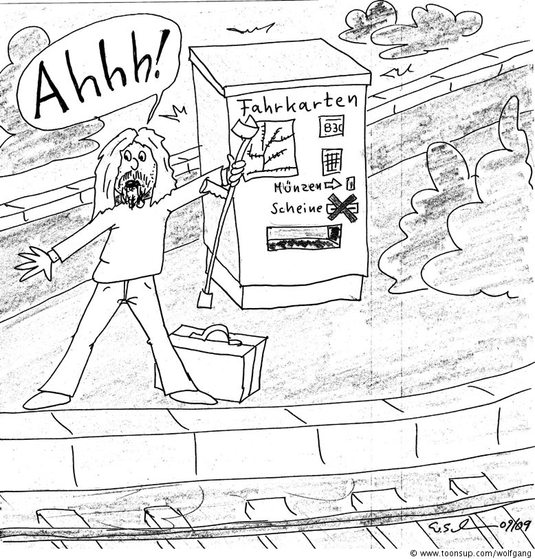 Comic: Tja, Heimweg KH 2