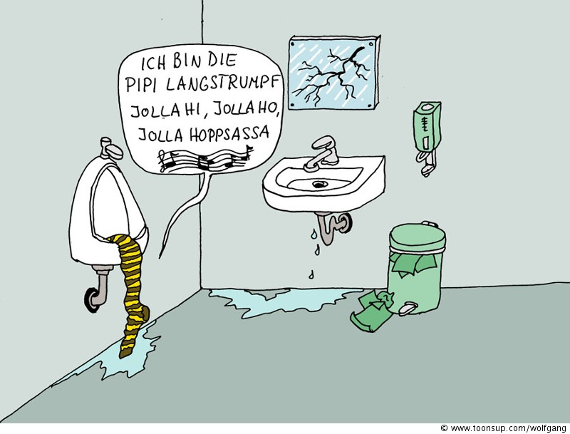 Cartoon: Pipi Langstrumpf 1