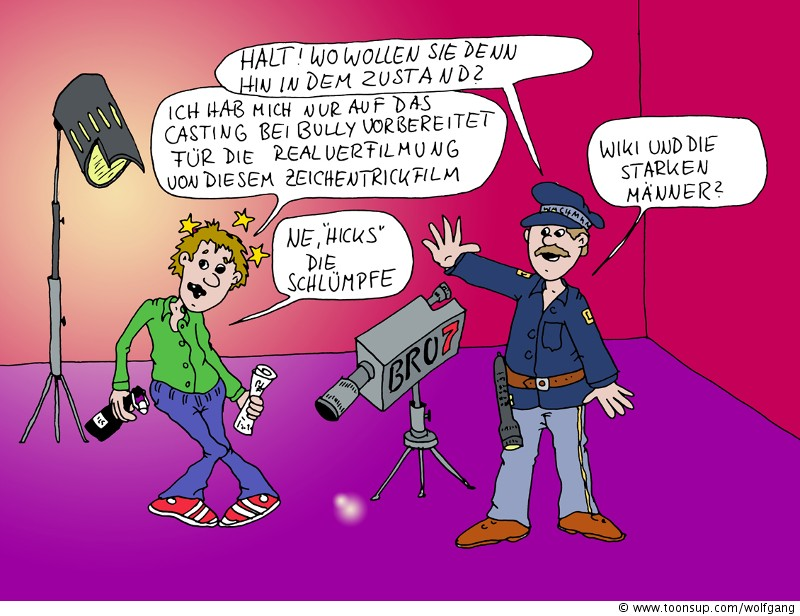 Cartoon: castingshow 1