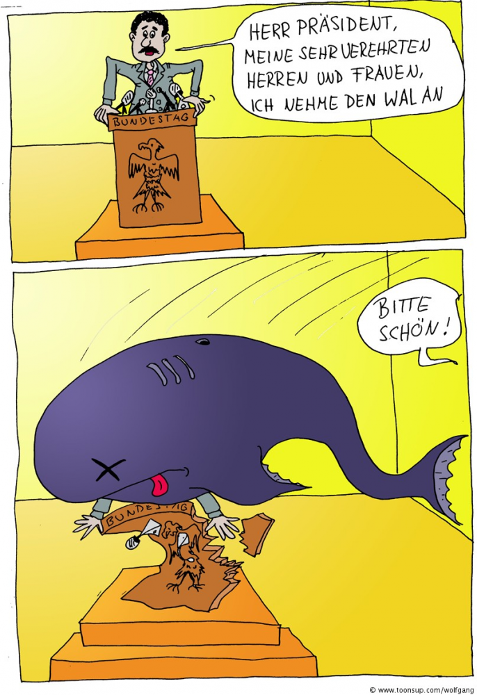 Cartoon: Walauer XIII 1