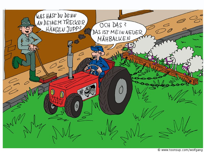 Cartoon: Bauer Jupp 1