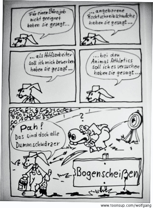 Comic: Hilfsarbeiter eben 1