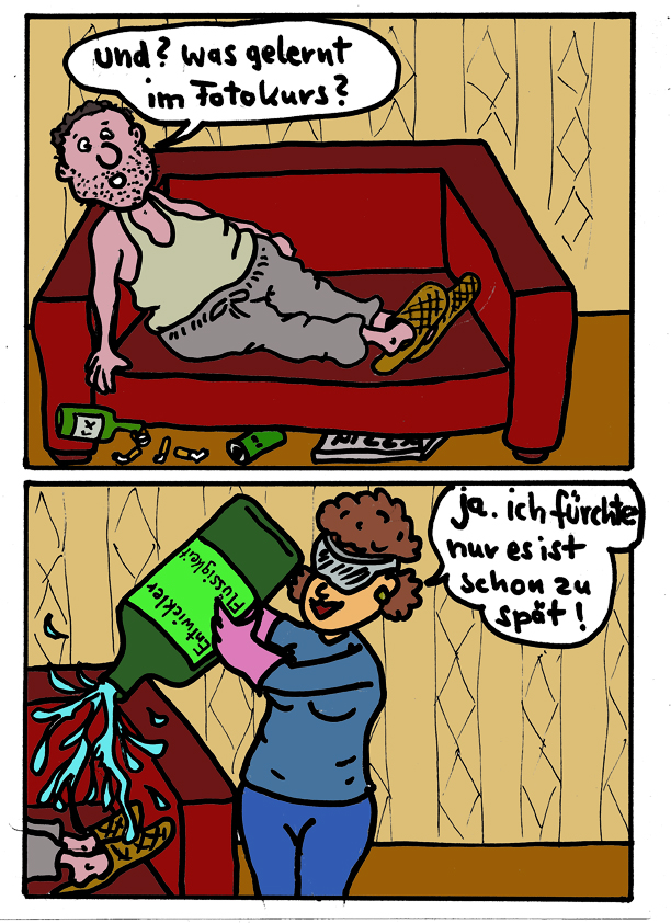 Cartoon: Fotokurs 1