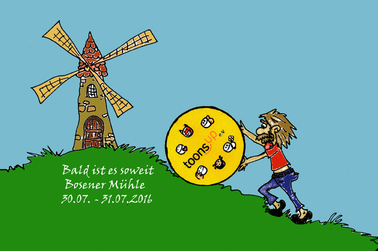 Illustration: wer hat den Käse zur Mühle gerollt 1