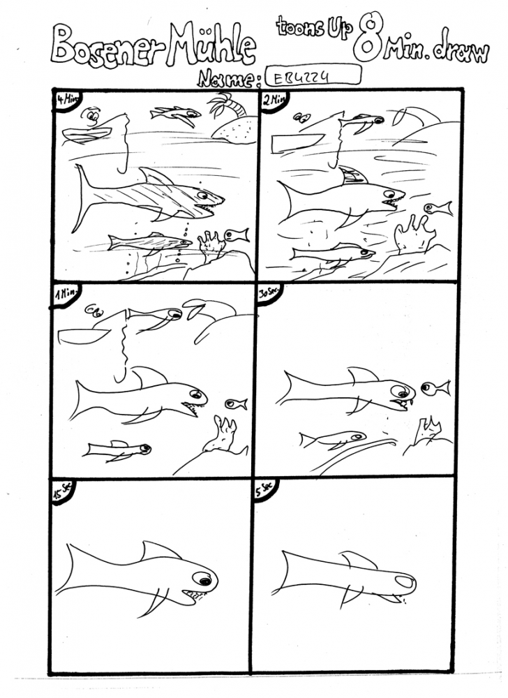 Illustration: Bosener Mühle 8 Min 'Fische' 3