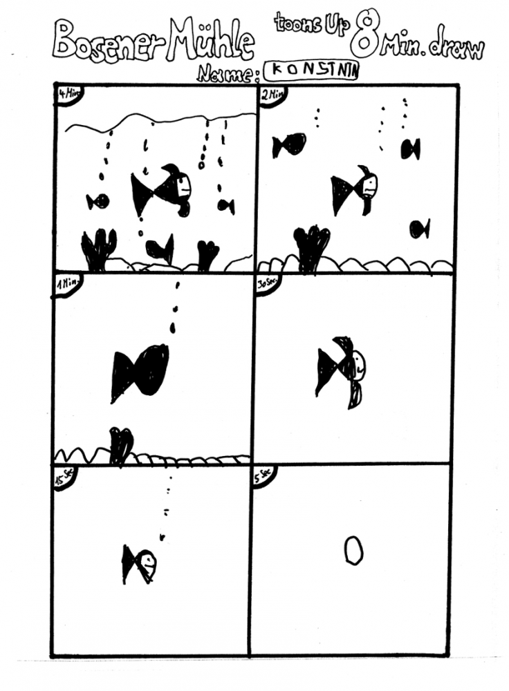 Illustration: Bosener Mühle 8 Min 'Fische' 4