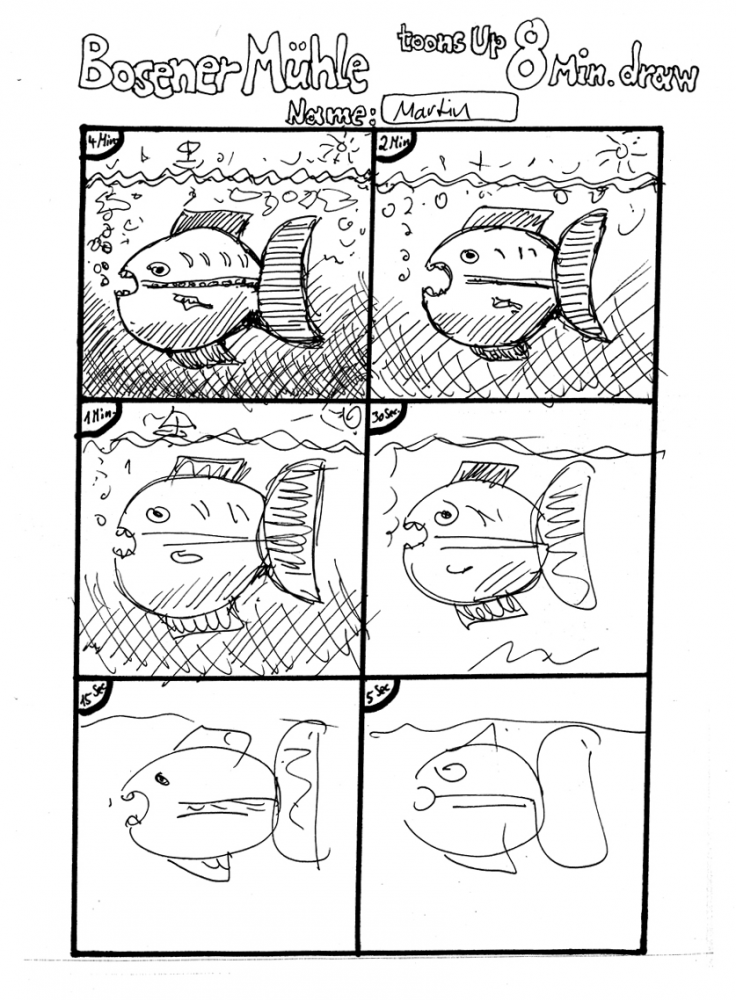 Illustration: Bosener Mühle 8 Min 'Fische' 5