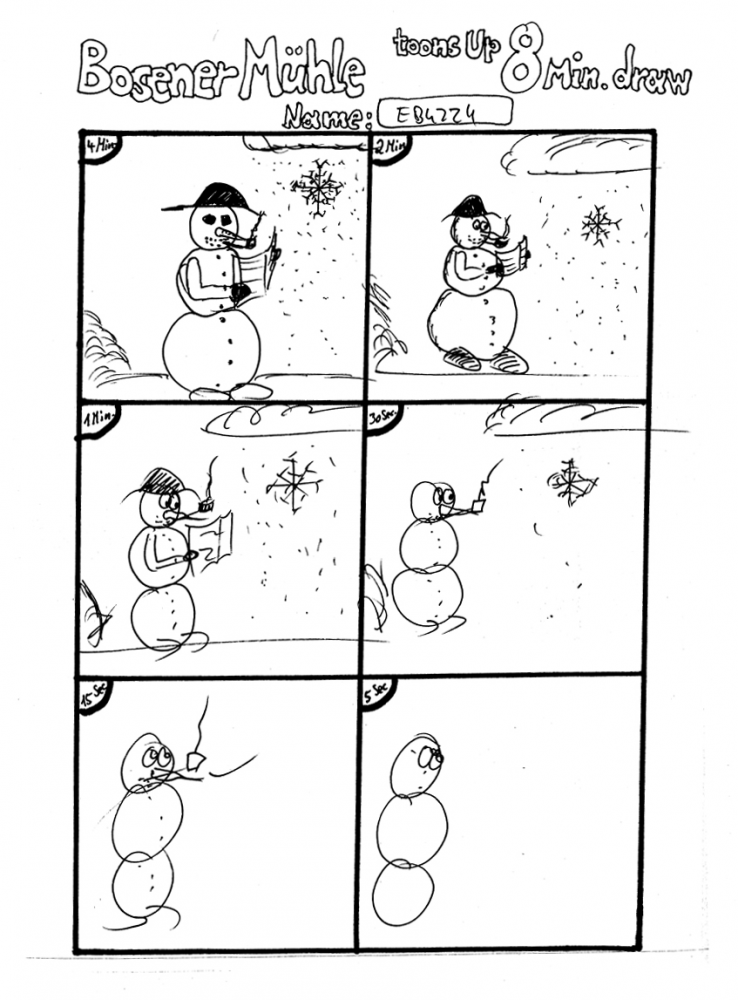 Illustration: Bosener Mühle 8 Min 'Schneemann' 2