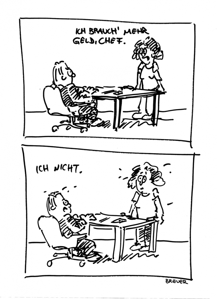 Comic: Bosener Mühle Boss zum fertigzeichnen 3