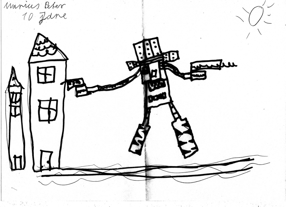 Illustration: Kinderbilder Besucher Bosener Mühle 5