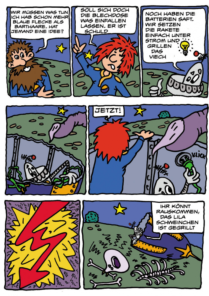 Comic: Die neue Welt - PLANET E - Die Landung auf Las Venus 5