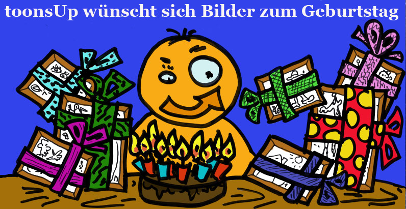 Illustration: toonsUp Geburtstag 1