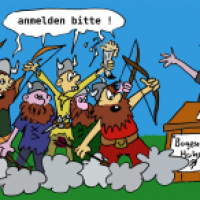 Einladung zum Bogenturnier ' Hägar der Schreckliche '