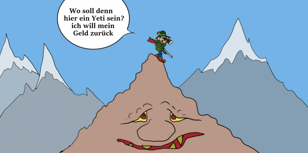 Cartoon: Yeti 1