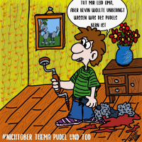 #nichtober Tag 11 'Pudel und Tod'