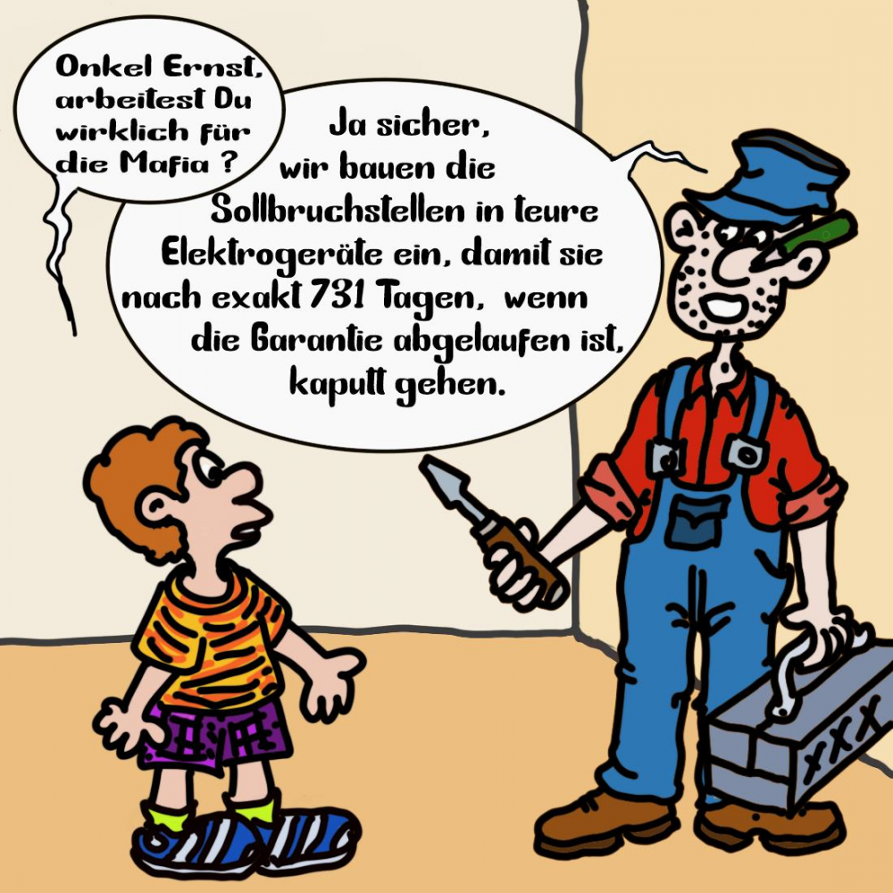 Cartoon: #nichtober Tag 27 'Mafia' 1