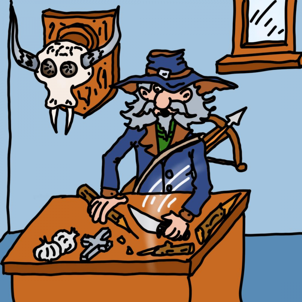 Cartoon: #nichtober Tg 30 Thema Kuh - Vampier 1
