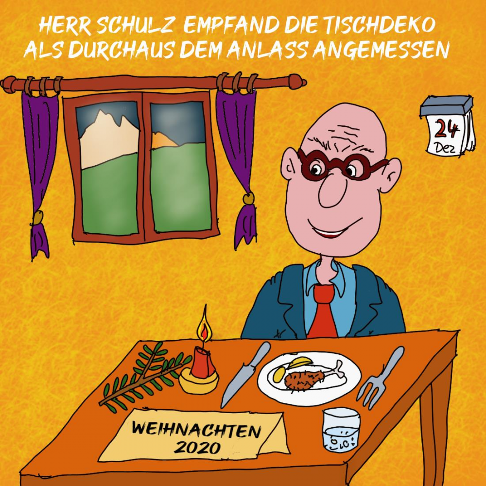 Illustration: Upventskalender 2020 Weihnachtsdeko 1