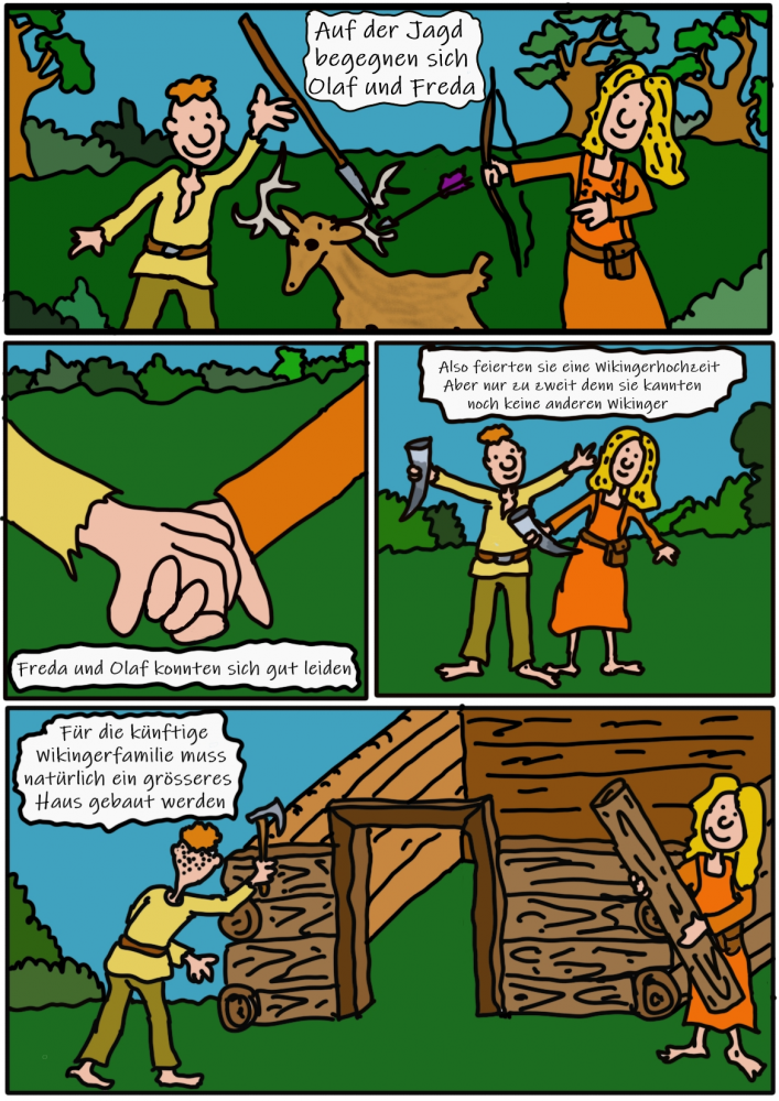 Comic: 24 Std. Comic Wikinger 3