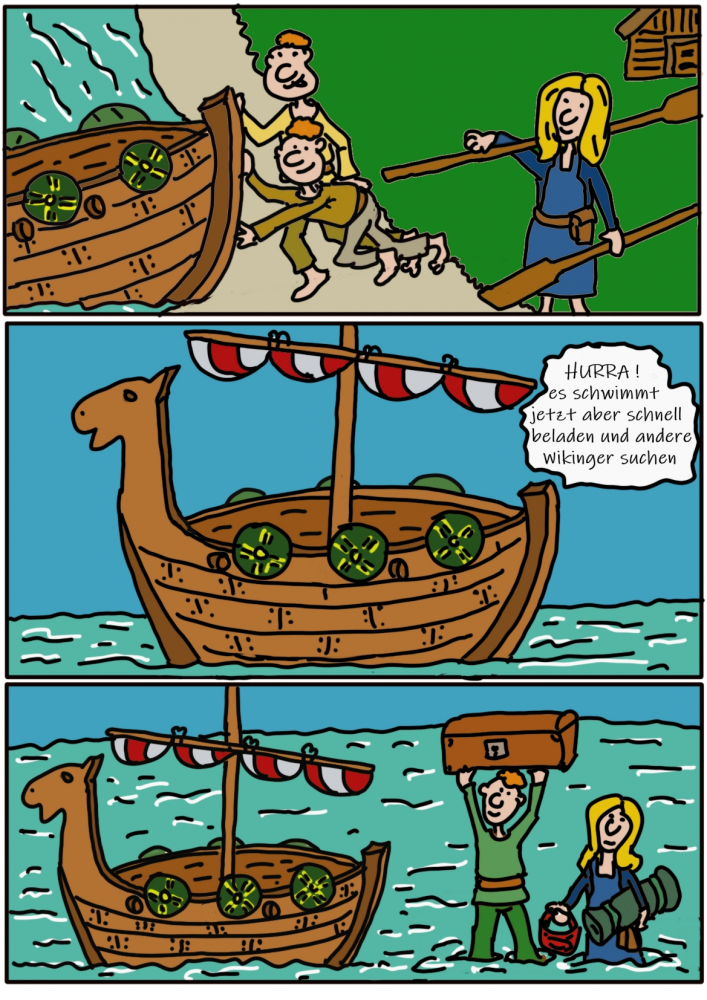 Comic: 24 Std. Comic Wikinger 7
