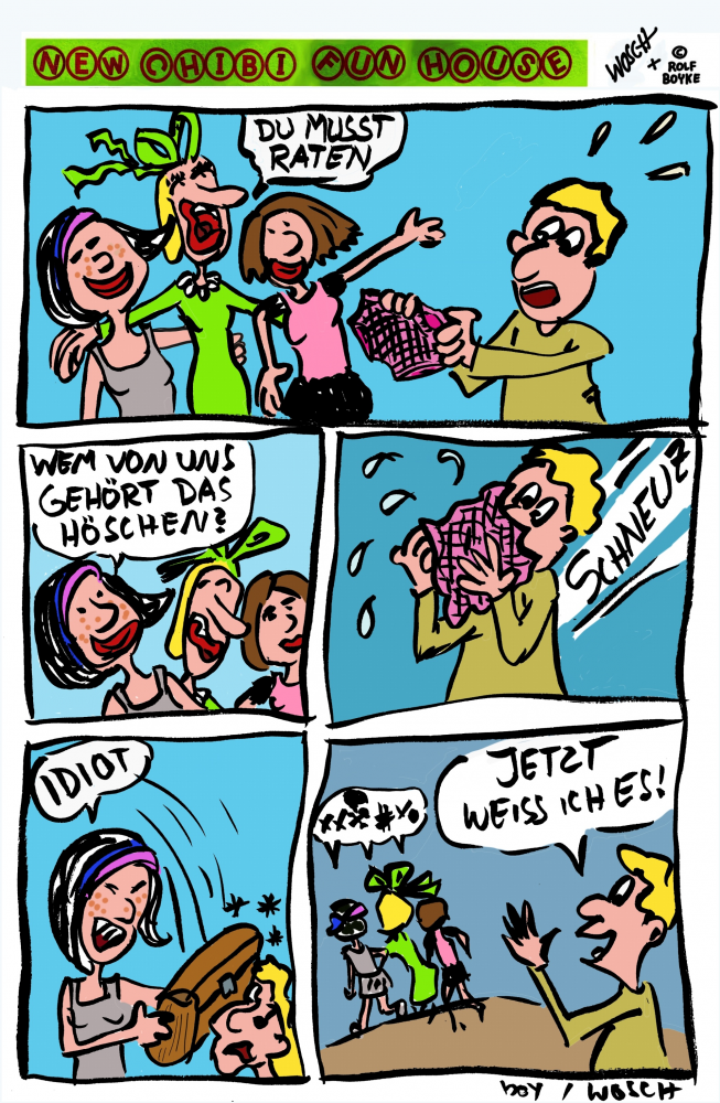 Comic: Old Chibi FunHouse 1