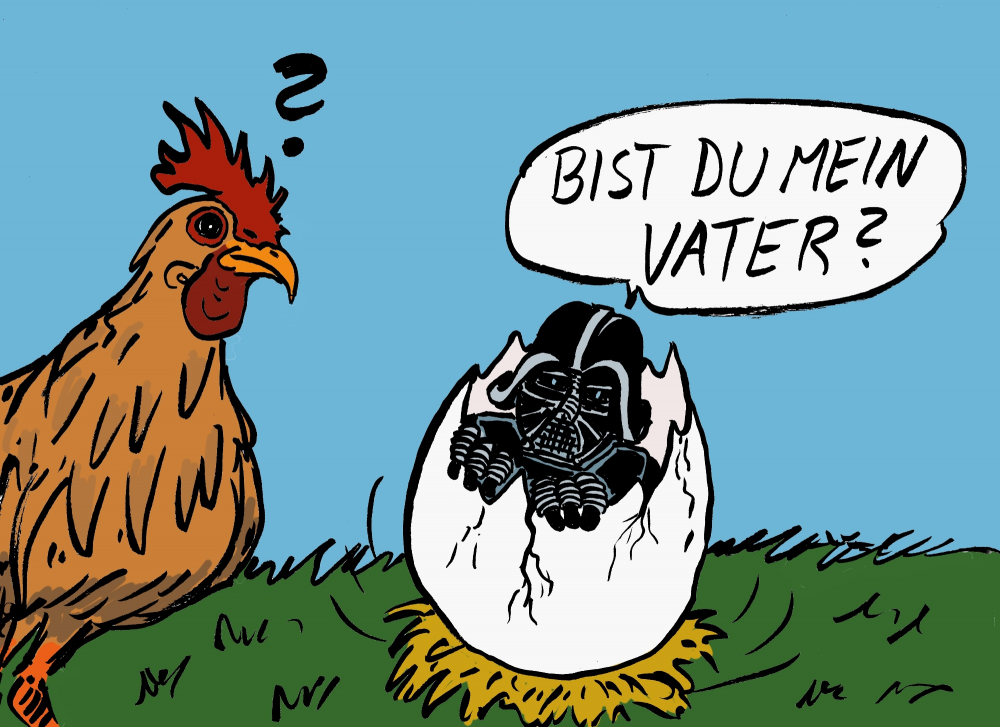 Cartoon: Vaddern 1