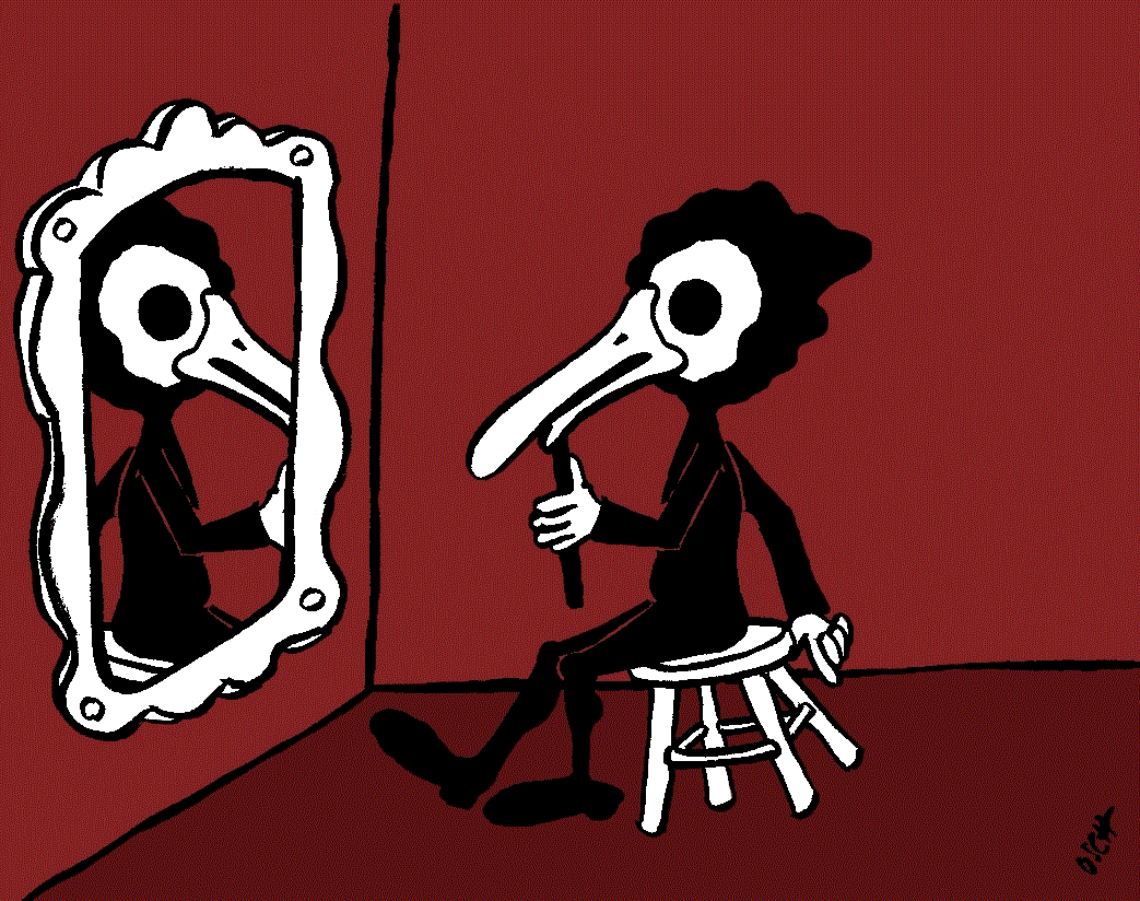 Animation: Neo im Spiegel 1