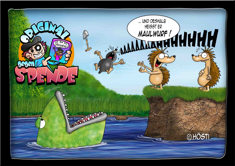 Cartoon: Maulwurf 1