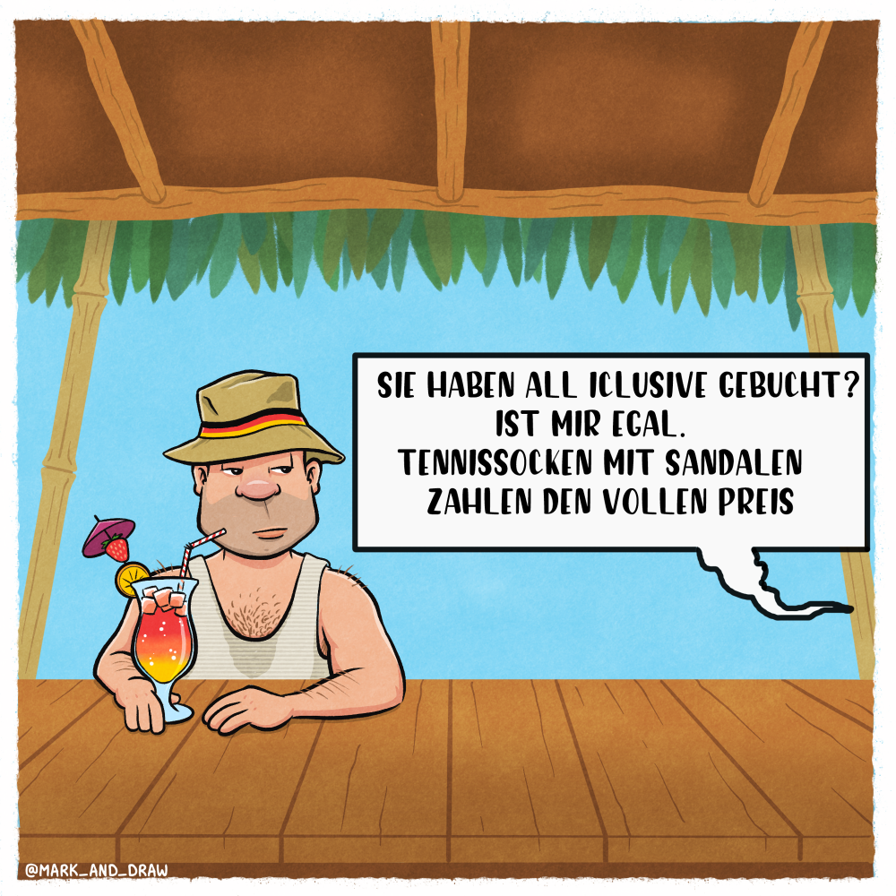 Cartoon: Tourist ? 1