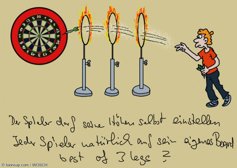 Illustration: Dart Spielshow 3