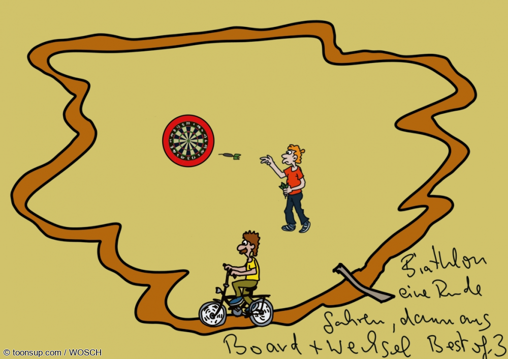 Illustration: Dart Spielshow 8