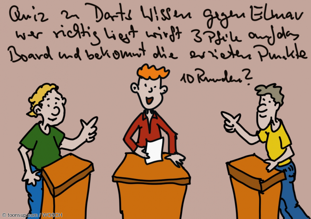 Illustration: Dart Spielshow 9