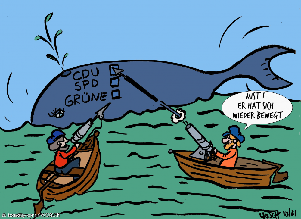 Cartoon: Walfisch 1