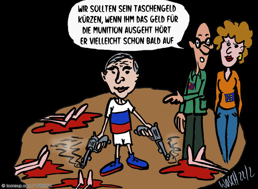 Cartoon: putin 1