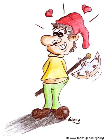 Illustration: Zwerg 1