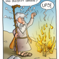 Gott vergisst, Moses nie...
