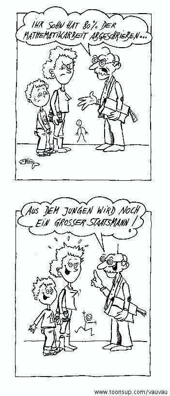 Cartoon: Zukunftschancen 1