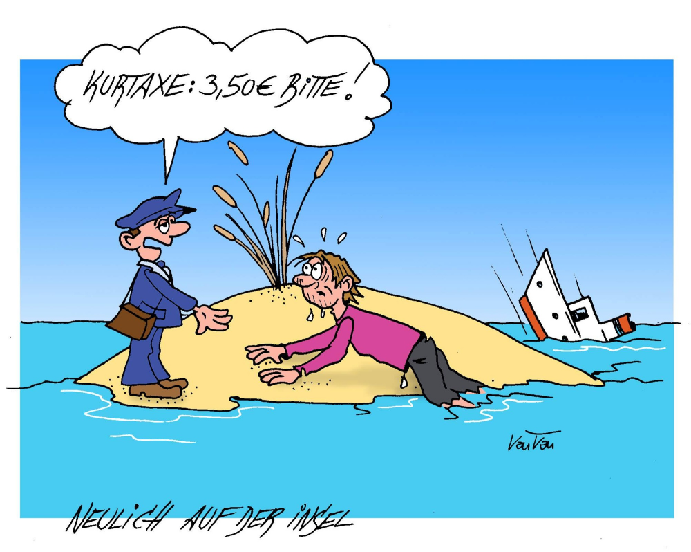 Cartoon: Kurtaxe 1