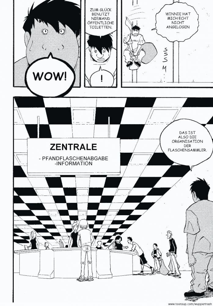 Comic: Die Organisation der Flaschensammler 6