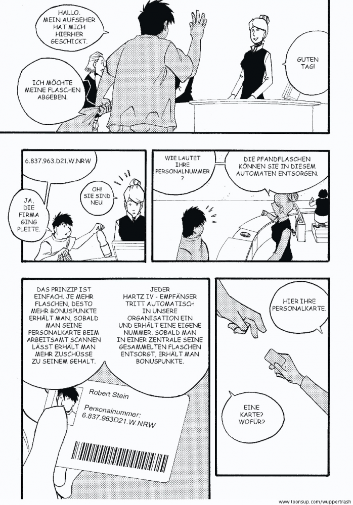 Comic: Die Organisation der Flaschensammler 7