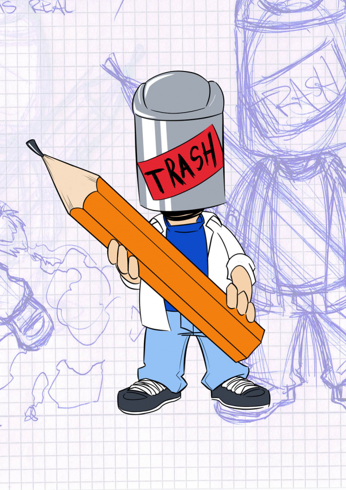 Illustration: Der Zeichner 1