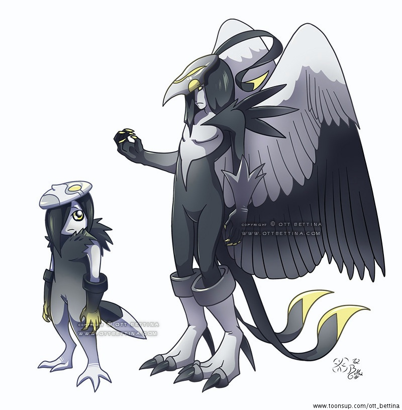 Concept Art / Character Design: birdman child and teen 1