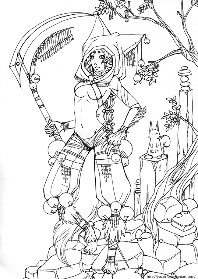 Concept Art / Character Design: Foxhunter 1