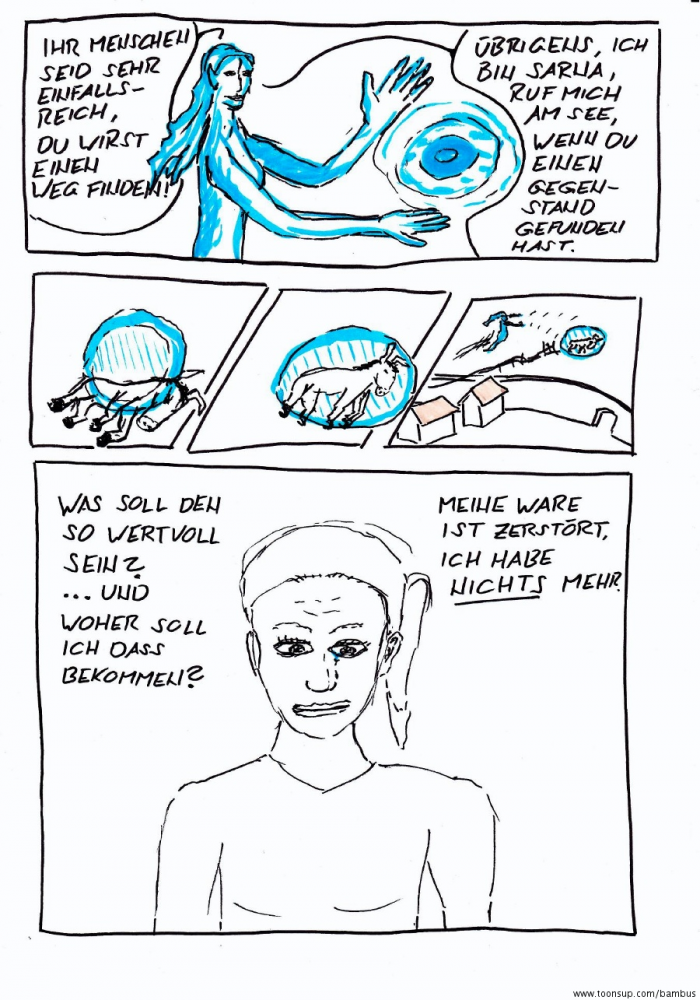 Comic: Fantasy-Story: Feuer und Wasser 9