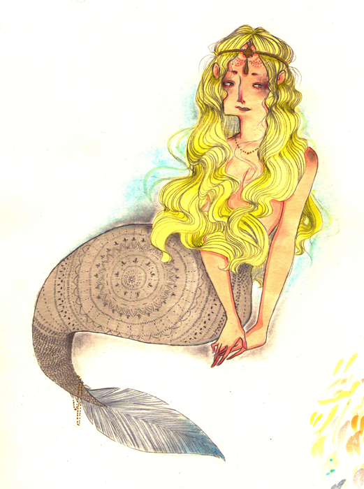Illustration: Meerjungfrauen - yeah! 1