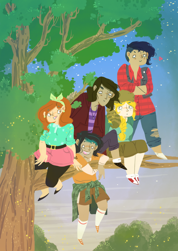 Illustration: Lumberjanes (Fanart) 1