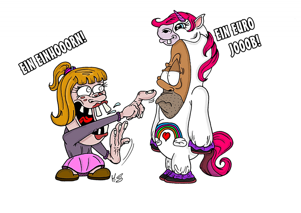 Cartoon: Einhooorn 1