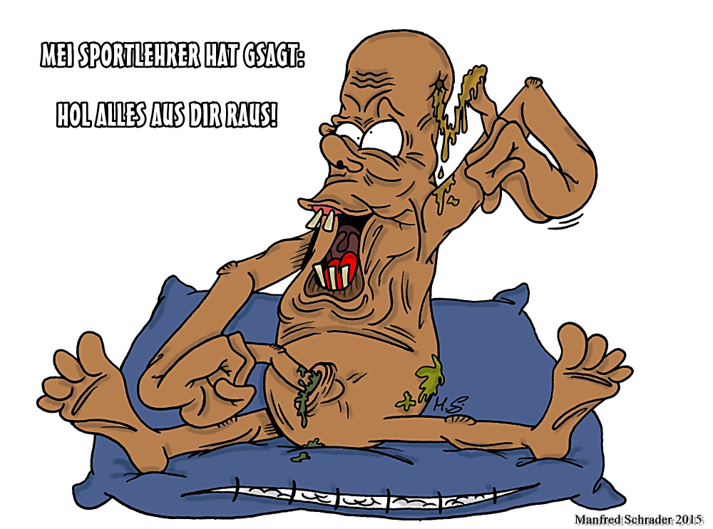Cartoon: Hol alles aus Dir raus 1