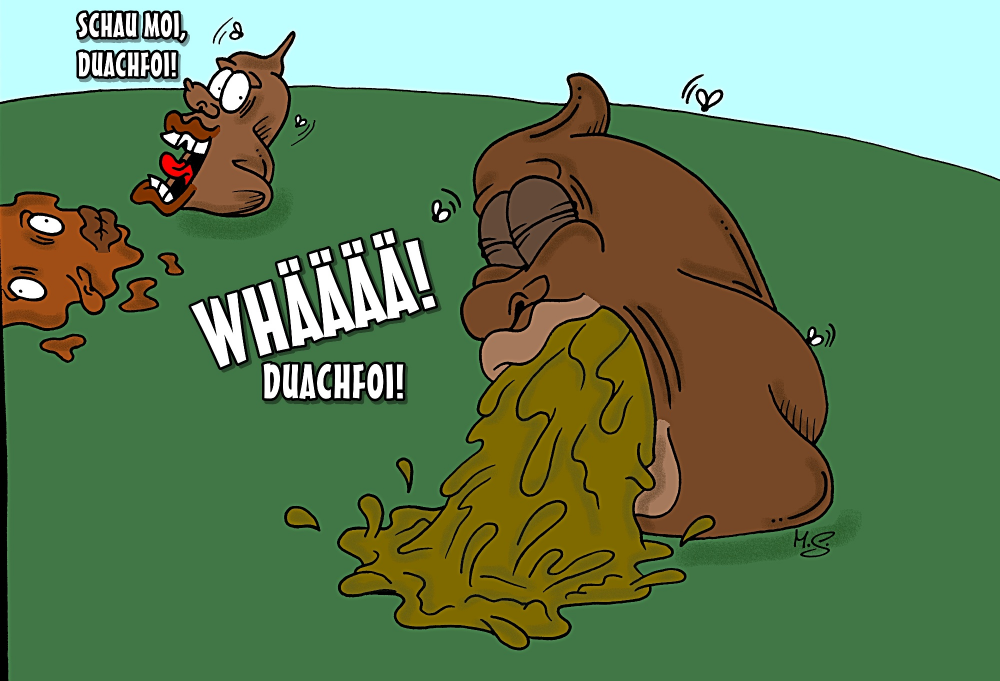Cartoon: Bavarian Scheiß 4 1