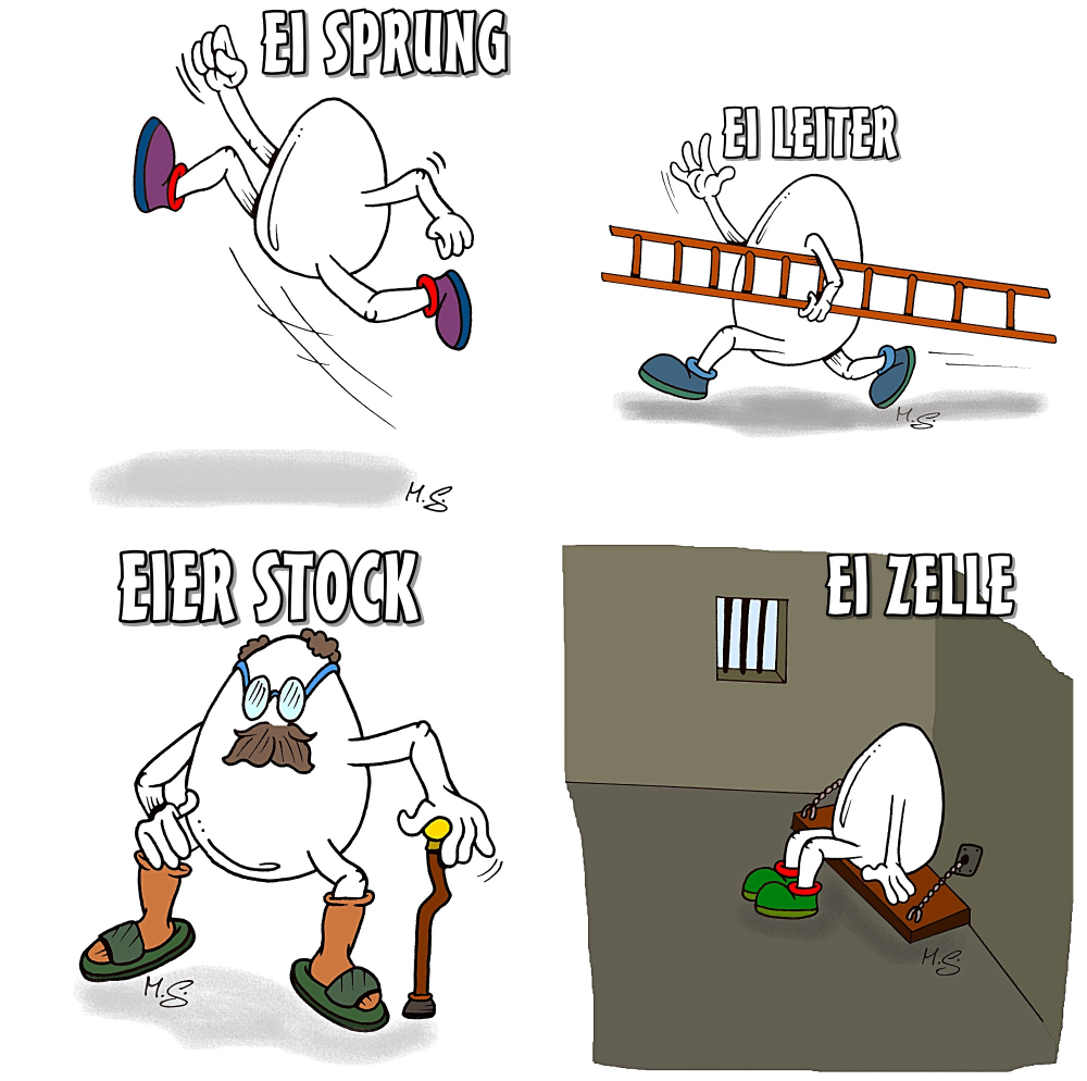 Cartoon: Das Ei 1